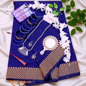 Half silk Saree combo. হাফসিল্ক শাড়ির গিফট প্যাকেজ